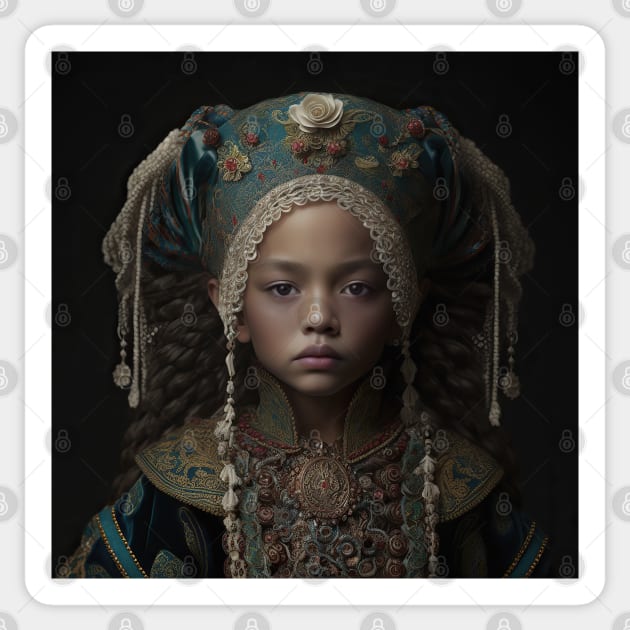 Living Dolls of Ambiguous Royal Descent Sticker by daniel4510